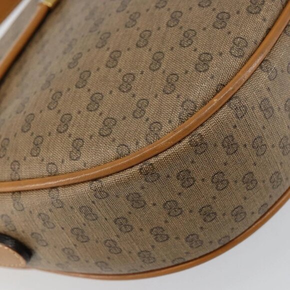 GUCCI Micro GG Supreme Shoulder Bag PVC Beige Gold 001 084 0259 Auth 145987 - Picture 5 of 16